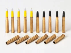 Tamiya 35189 - Tiger I Brass 88mm Projectiles Germany - 1:35 Scale Kit