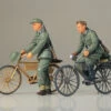Tamiya 35240 - German Soldiers With Bicycles Germany - 1:35 Scale Kit -Woodland Scenics Sale tam35240 52622.1679618445