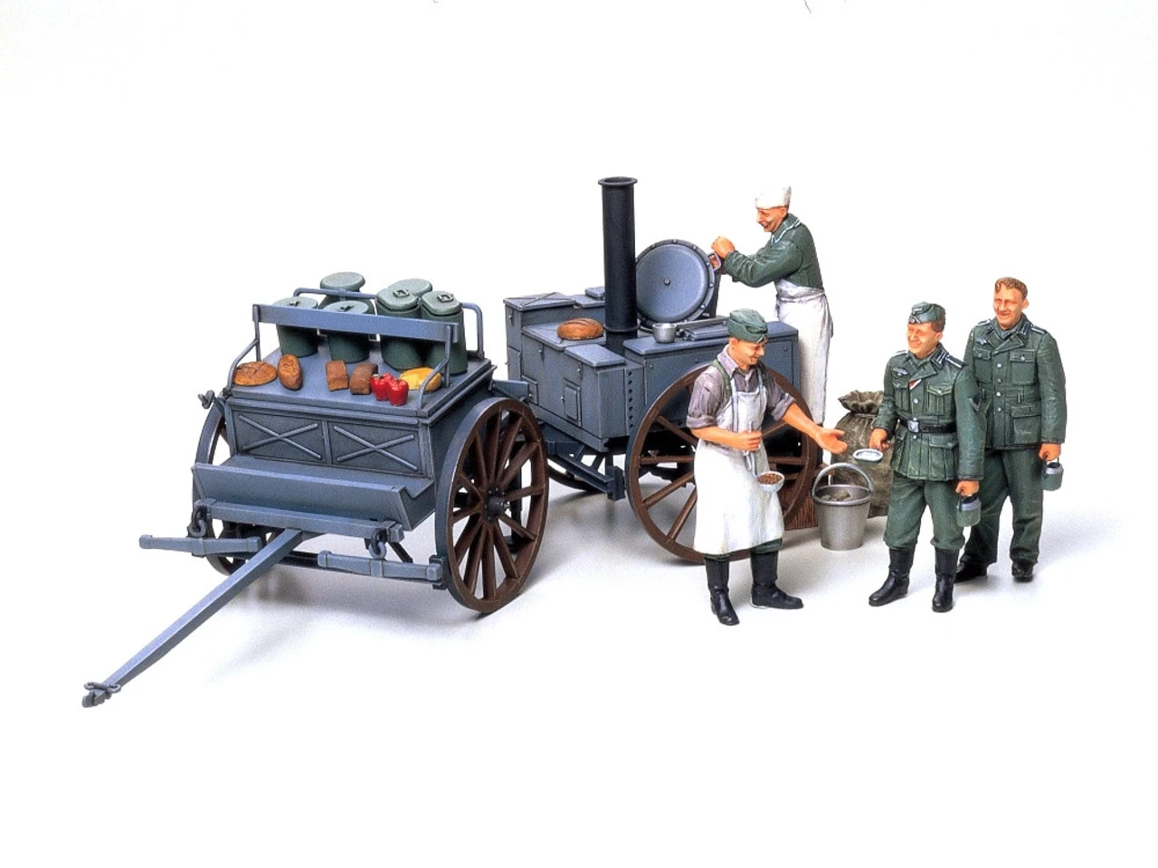 Tamiya 35247 - German Field Kitchen Scenery Germany - 1:35 Scale Kit 3 Tamiya 35247 - German Field Kitchen Scenery Germany - 1:35 Scale Kit