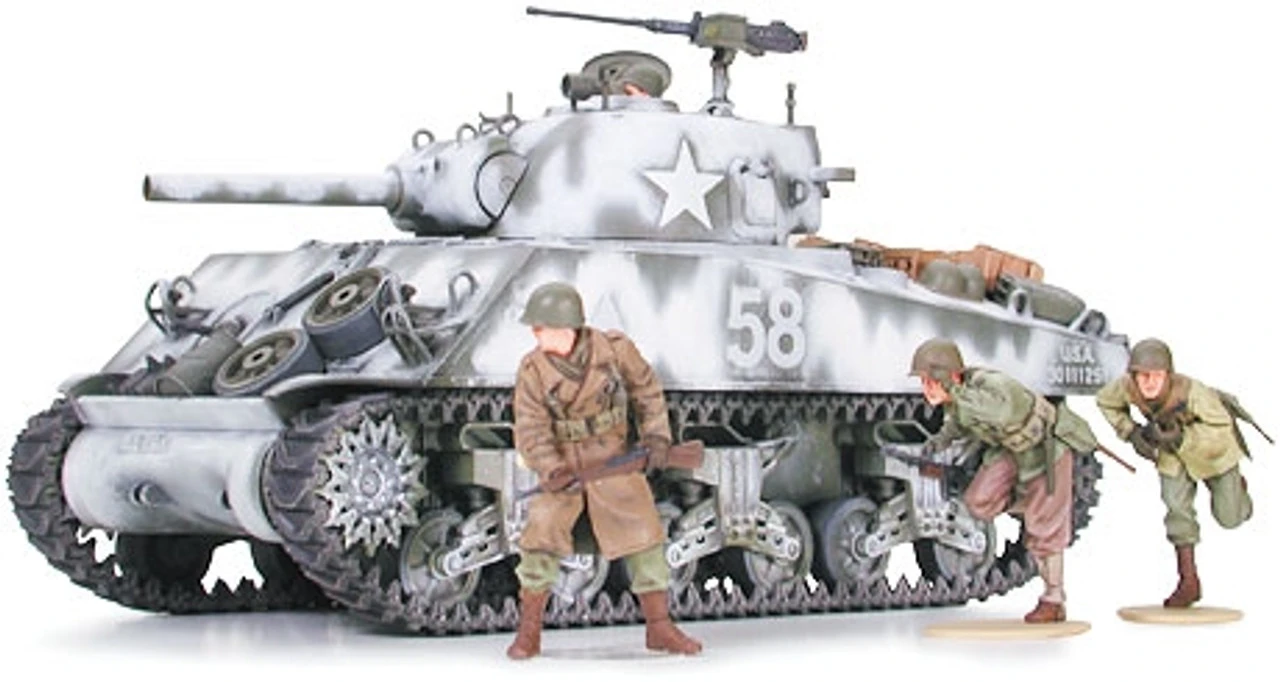 Tamiya 35251 - M4A3 Sherman 105mm Howitzer United States - 1:35 Scale Kit 3 Tamiya 35251 - M4A3 Sherman 105mm Howitzer United States - 1:35 Scale Kit