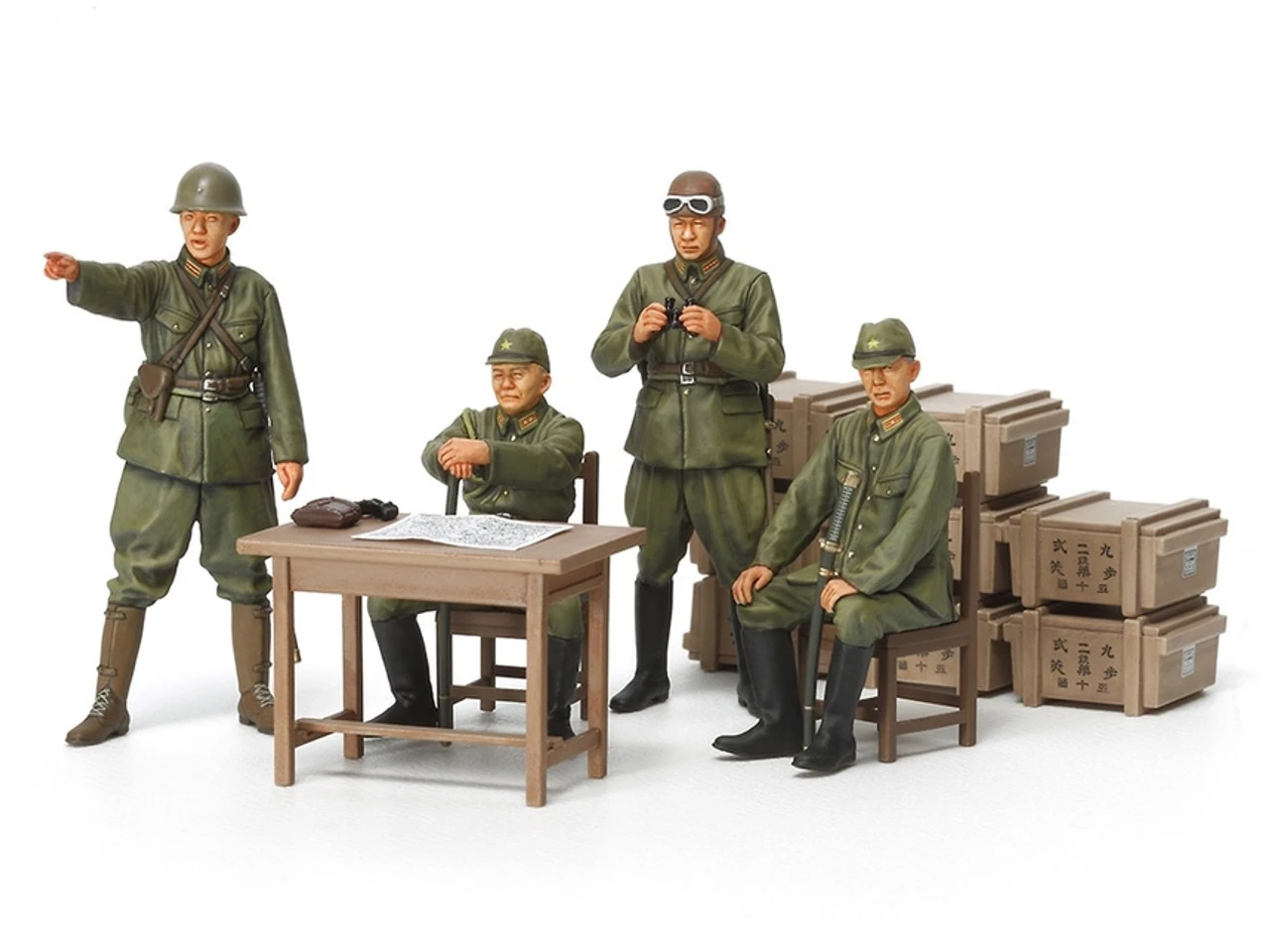 Tamiya 35341 - IJA Officers Japan - 1:35 Scale Kit 3 Tamiya 35341 - IJA Officers Japan - 1:35 Scale Kit