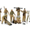 Tamiya 35343 - German Artillery Crew Set Country - 1:35 Scale Kit -Woodland Scenics Sale tam35343 90123.1679863651