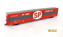 Tangent Scale Models 25049-01 - Greenville 86′ Double Plug Door Box Car Cotton Belt (SSW) 65094 - HO Scale