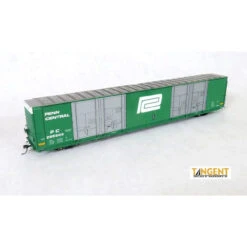 Tangent Scale Models 25513-06 - Greenville 86' Quad Plug Door Boxcar Penn Central (PC) 295619 - HO Scale
