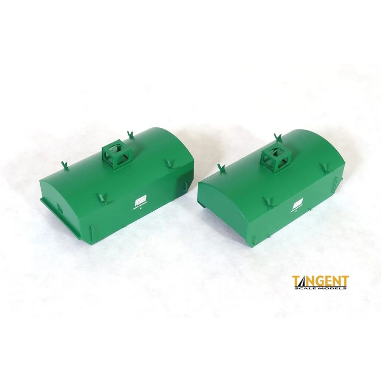 Tangent Scale Models 2708101 - Penn Central (PC) "Version 2 Logo", G41A Coil Car Hoods 2-pack - Painted And Assembled Penn Central (PC) - HO Scale 3 Tangent Scale Models 2708101 - Penn Central (PC) "Version 2 Logo", G41A Coil Car Hoods 2-pack - Painted And Assembled Penn Central (PC) - HO Scale