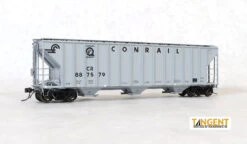 Tangent Scale Models 28060-06 - PC Sam Rea Shops 4600 Covered Hopper Conrail (CR) 887591 - HO Scale