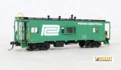 Tangent Scale Models 60124-02 - DSI/SLCC Bay Window Caboose Penn Central (PC) 21601 - HO Scale