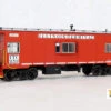 Tangent Scale Models 60128-01 - DSI/SLCC Bay Window Caboose Illinois Terminal (ITC) 989 - HO Scale -Woodland Scenics Sale tan60128 24278.1675918333