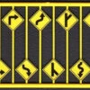 Tichy Train Group 8254 - Road Path Warning Signs #1 - HO Scale -Woodland Scenics Sale ttg8254 99419.1645224186