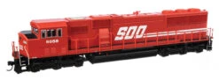 Walthers Mainline 910-10321 - EMD SD60M "TRICLOPS" Soo Line (SOO) 6058 - HO Scale