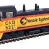 Walthers Mainline 910-10664 - EMD SW7 Chessie (C&O) 5221 - HO Scale -Woodland Scenics Sale wal910 10664 33809.1678582537