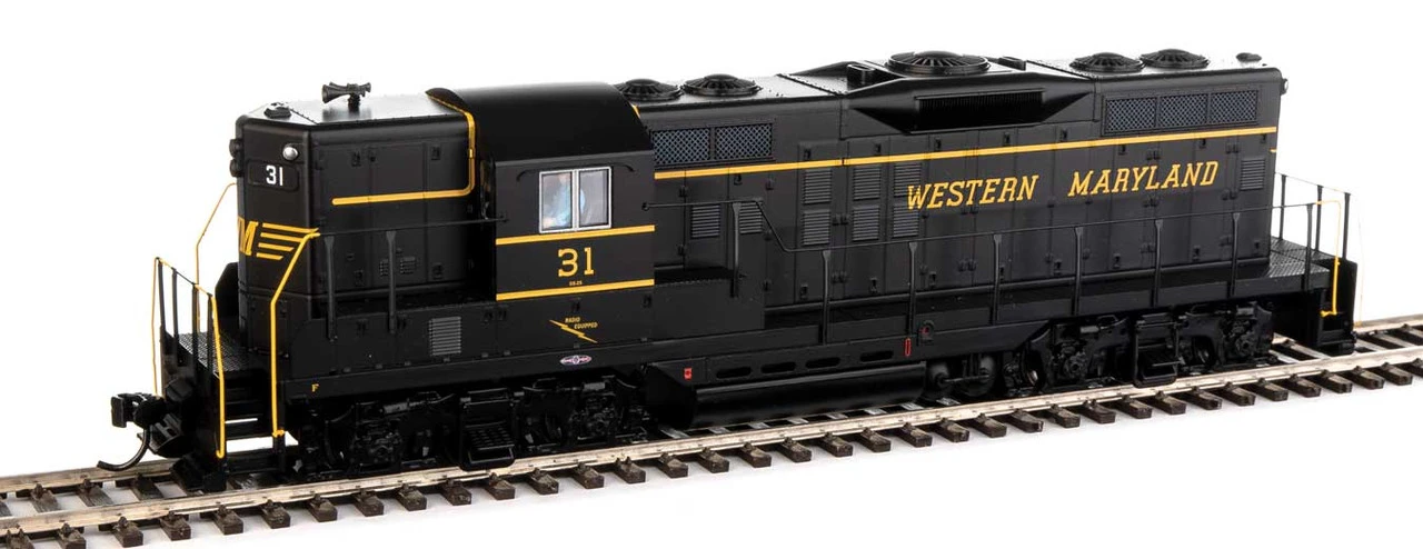 Walthers Mainline 910-20489 - EMD GP9 W/ LokSound 5 Sound & DCC Western Maryland (WM) 31 - HO Scale 3 Walthers Mainline 910-20489 - EMD GP9 W/ LokSound 5 Sound & DCC Western Maryland (WM) 31 - HO Scale