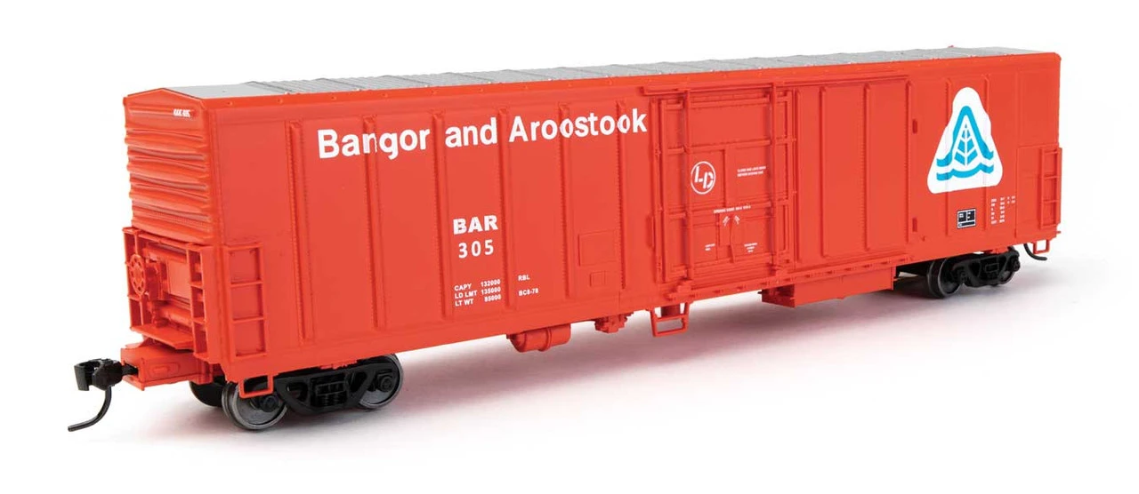 Walthers Mainline 910-3975 - 57' Mechanical Reefer Bangor & Aroostook (BAR) 305 - HO Scale 3 Walthers Mainline 910-3975 - 57' Mechanical Reefer Bangor & Aroostook (BAR) 305 - HO Scale