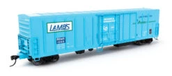 Walthers Mainline 910-3986 - 57' Mechanical Reefer Lamb Weston (REMX) 1009 - HO Scale