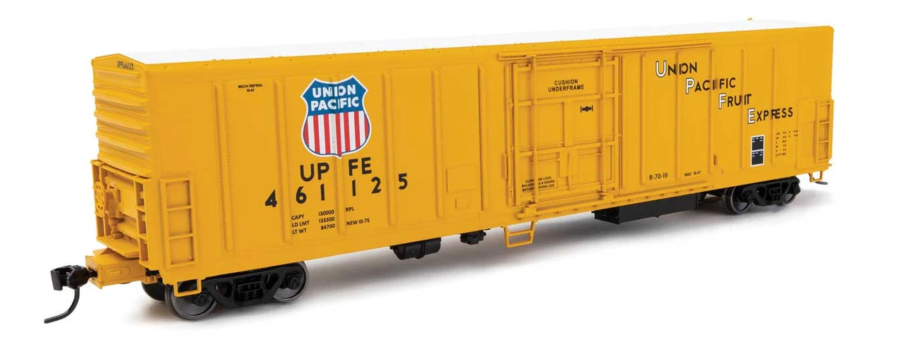 Walthers Mainline 910-3995 - 57' Mechanical Reefer Union Pacific (UPFE) 461125 - HO Scale 3 Walthers Mainline 910-3995 - 57' Mechanical Reefer Union Pacific (UPFE) 461125 - HO Scale