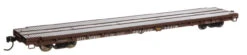 Walthers Mainline 910-5399 - 60' Pullman-Standard Flatcar Trailer Train (HTTX) 90820 - HO Scale