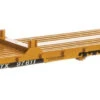 Walthers Mainline 910-5417 - 60' Pullman-Standard Flatcar Trailer Train (VTTX) 97611 - HO Scale -Woodland Scenics Sale wal910 5417 82320.1683568056