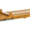 Walthers Mainline 910-5419 - 60' Pullman-Standard Flatcar VTTX 92197 - HO Scale -Woodland Scenics Sale wal910 5419 89630.1683568063
