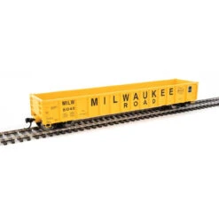 Walthers Mainline 910-6311 - 53' Railgon Gondola Milwaukee Road (MILW) 81119 - HO Scale