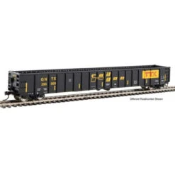 Walthers Mainline 910-6419 - 68' Railgon Gondola - Ready To Run Railgon (GNTX) 290036 - HO Scale