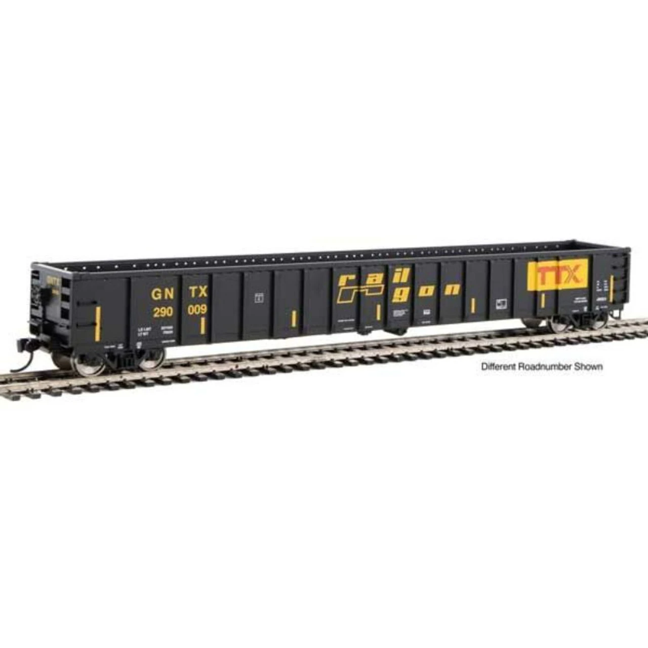 Walthers Mainline 910-6422 - 68' Railgon Gondola - Ready To Run Railgon (GNTX) 290140 - HO Scale 3 Walthers Mainline 910-6422 - 68' Railgon Gondola - Ready To Run Railgon (GNTX) 290140 - HO Scale