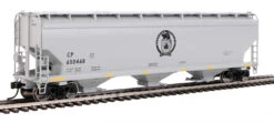 Walthers Mainline 910-7723 - 60' NSC 5150 3-Bay Covered Hopper Canadian Pacific (CP) 650468 - HO Scale
