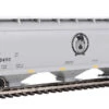 Walthers Mainline 910-7724 - 60' NSC 5150 3-Bay Covered Hopper Canadian Pacific (CP) 650490 - HO Scale -Woodland Scenics Sale wal910 7724 23011.1685036102