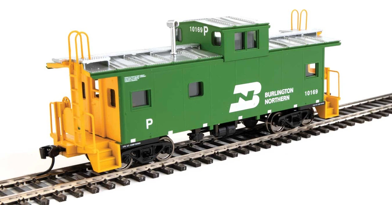 Walthers Mainline 910-8763 - International Wide-Vision Caboose Burlington Northern (BN) 10169 - HO Scale 3 Walthers Mainline 910-8763 - International Wide-Vision Caboose Burlington Northern (BN) 10169 - HO Scale