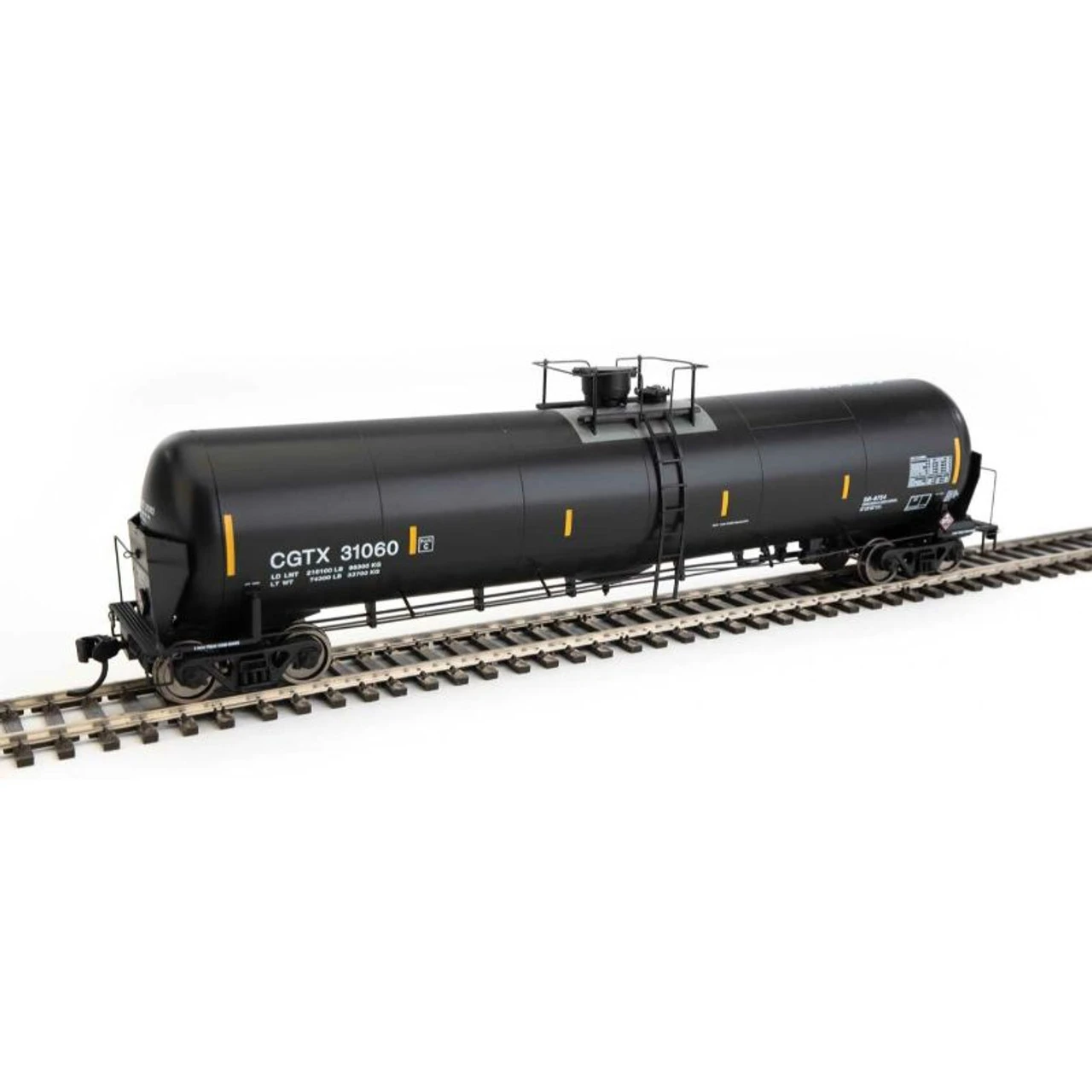 Walthers Proto 920-100734 - 55' Trinity Modified 30,145-Gallon Tank Car GATX Rail Canada (CGTX) 31060 - HO Scale 3 Walthers Proto 920-100734 - 55' Trinity Modified 30,145-Gallon Tank Car GATX Rail Canada (CGTX) 31060 - HO Scale