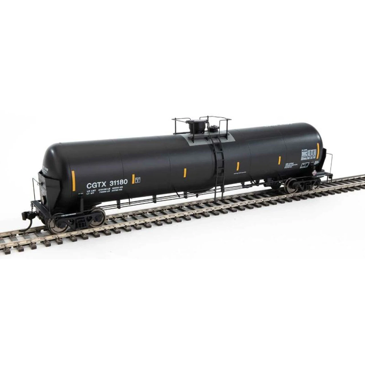 Walthers Proto 920-100736 - 55' Trinity Modified 30,145-Gallon Tank Car GATX Rail Canada (CGTX) 31180 - HO Scale 3 Walthers Proto 920-100736 - 55' Trinity Modified 30,145-Gallon Tank Car GATX Rail Canada (CGTX) 31180 - HO Scale
