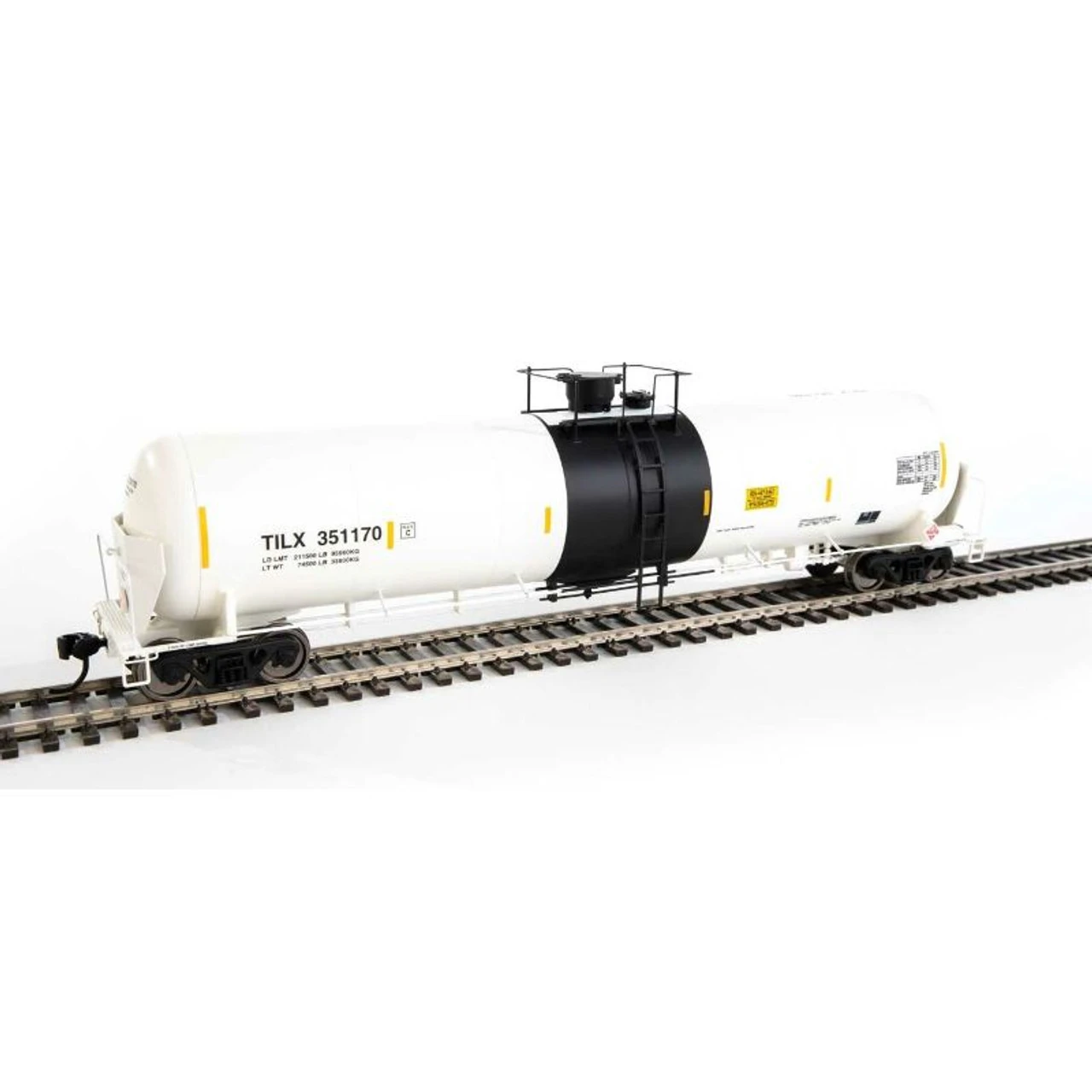 Walthers Proto 920-100755 - 55' Trinity Modified 30,145-Gallon Tank Car Trinity Industries (TILX) 351170 - HO Scale 3 Walthers Proto 920-100755 - 55' Trinity Modified 30,145-Gallon Tank Car Trinity Industries (TILX) 351170 - HO Scale