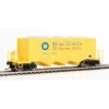 Walthers Proto 920-106016 - 40' Ortner 100-Ton Open Aggregate Hopper Blue Circle Cement (WBCX) 73018 - HO Scale 2 Walthers Proto 920-106016 - 40' Ortner 100-Ton Open Aggregate Hopper Blue Circle Cement (WBCX) 73018 - HO Scale -Woodland Scenics Sale wal920 106016 60558.1671850944