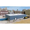 Walthers Cornerstone 933-3855 - Modern Steel Warehouse - N Scale Kit -Woodland Scenics Sale wal933 3855 11173.1667924205