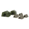 Walthers SceneMaster 949-4165 - Camping Tents - 4 Small, 2 Large - HO Scale -Woodland Scenics Sale wal949 4165 57453.1645224599