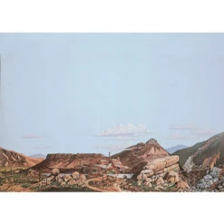 Walthers SceneMaster 949-704 - Background Scene - Instant Horizons - Desert To Mountain - HO Scale
