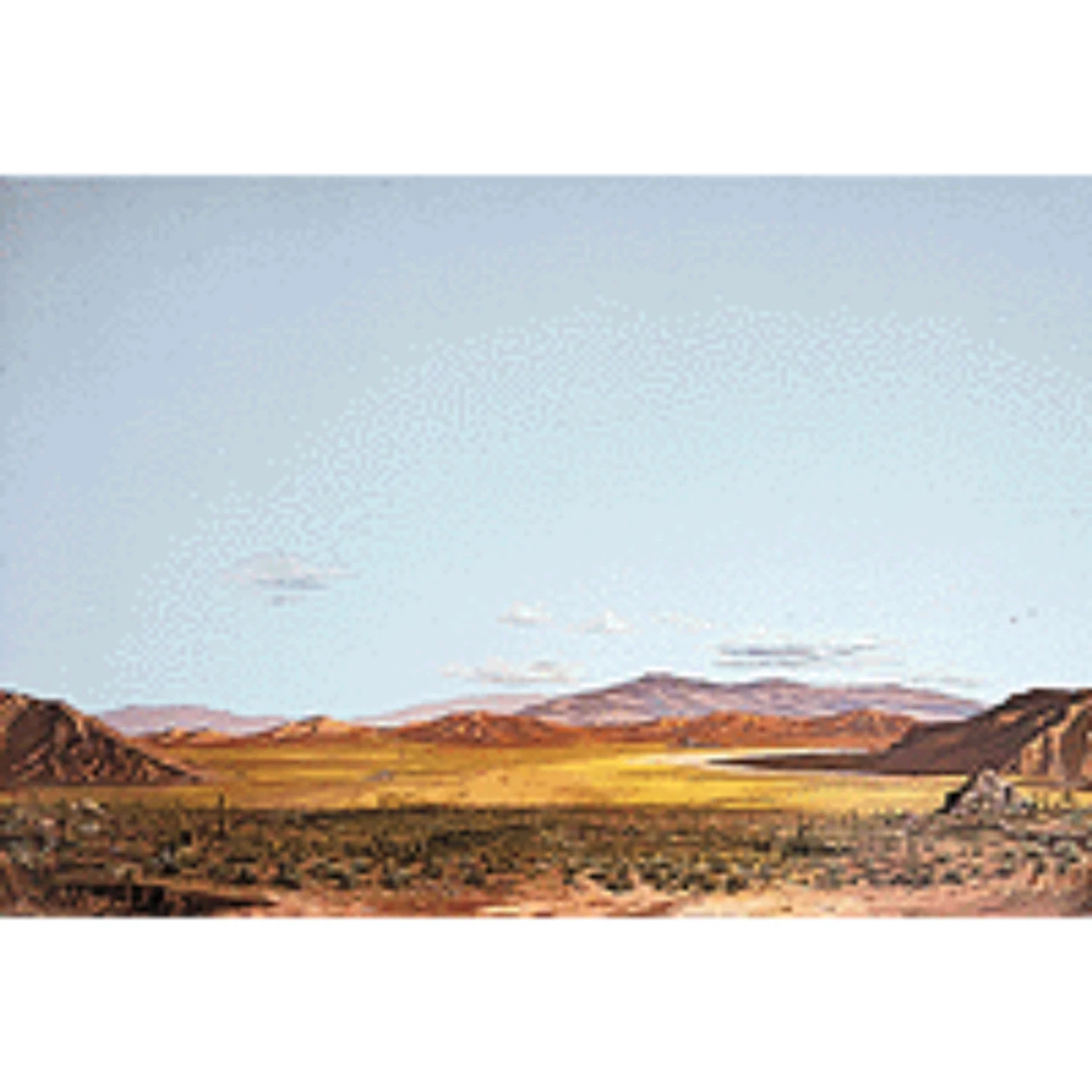 Walthers 949-706 - Background Scene - Instant Horizons - Saguaro Cactus Desert - HO Scale 3 Walthers 949-706 - Background Scene - Instant Horizons - Saguaro Cactus Desert - HO Scale