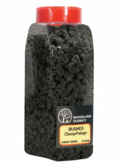 Woodland Scenics #1648 - Forest Green Bushes - Shaker 30oz