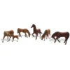 Woodland Scenics #1842 - Chestnut Horses - HO Scale 1 Woodland Scenics #1842 - Chestnut Horses - HO Scale -Woodland Scenics Sale woo1842 54195.1645224746