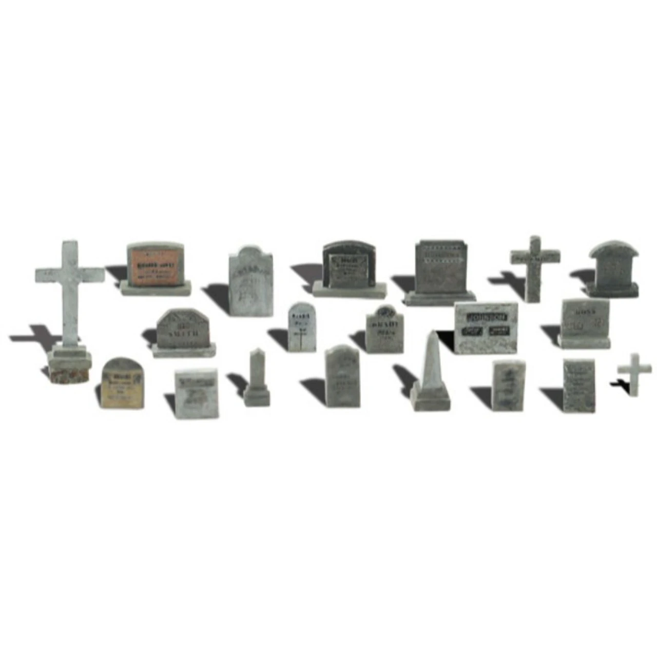Woodland Scenics #1856 - Tombstones - HO Scale 3 Woodland Scenics #1856 - Tombstones - HO Scale
