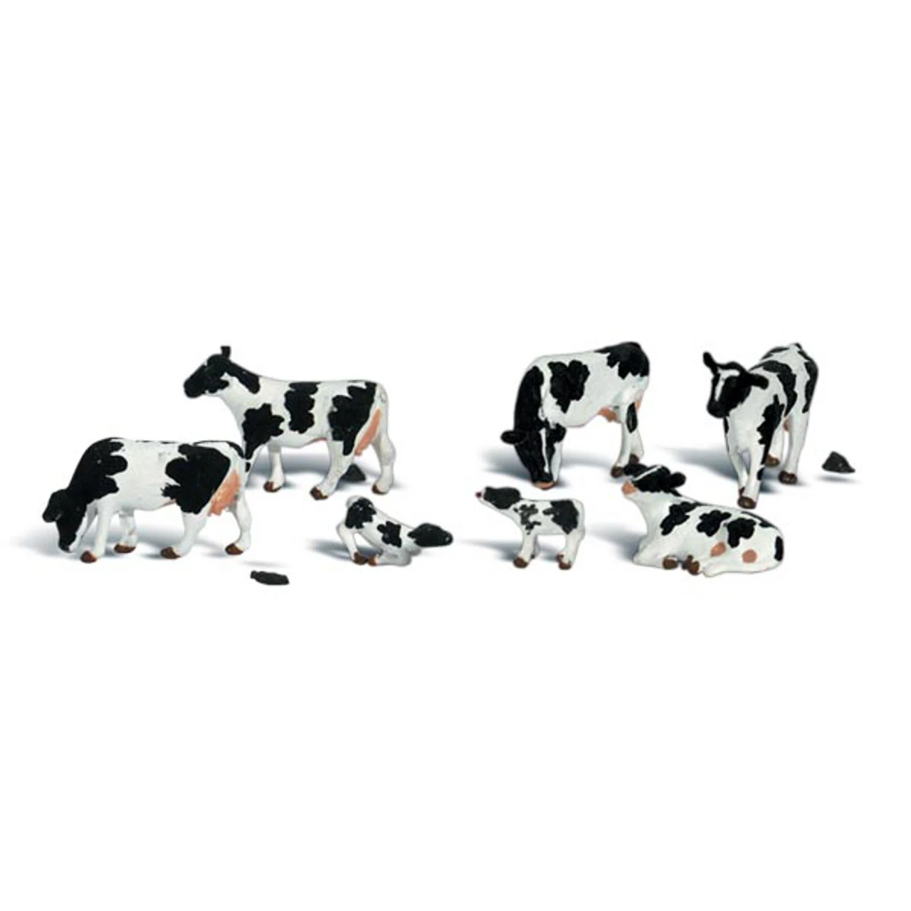 Woodland Scenics #1863 - Holstein Cows - HO Scale 3 Woodland Scenics #1863 - Holstein Cows - HO Scale