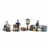 Woodland Scenics #1909 - Depot Workers And Accessories - HO Scale -Woodland Scenics Sale woo1909 10695.1645224759