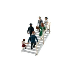 Woodland Scenics #1954 - Taking The Stairs - HO Scale