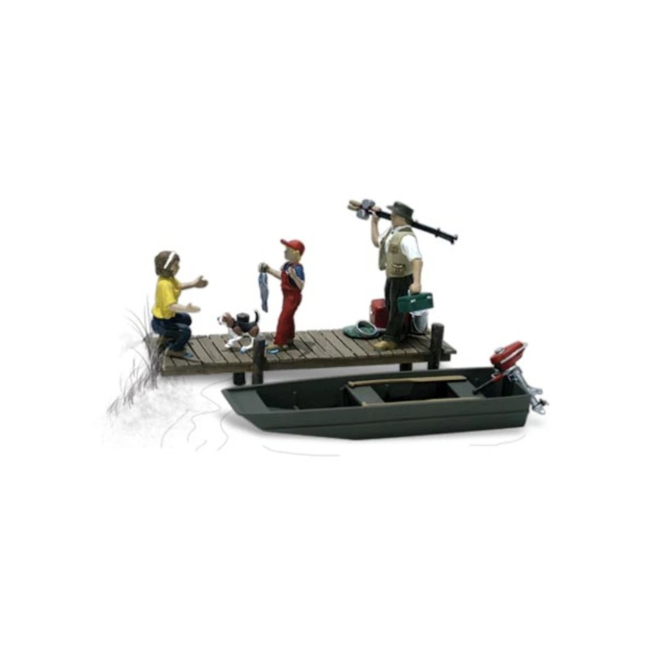 Woodland Scenics #2203 - Family Fishing - N Scale 3 Woodland Scenics #2203 - Family Fishing - N Scale