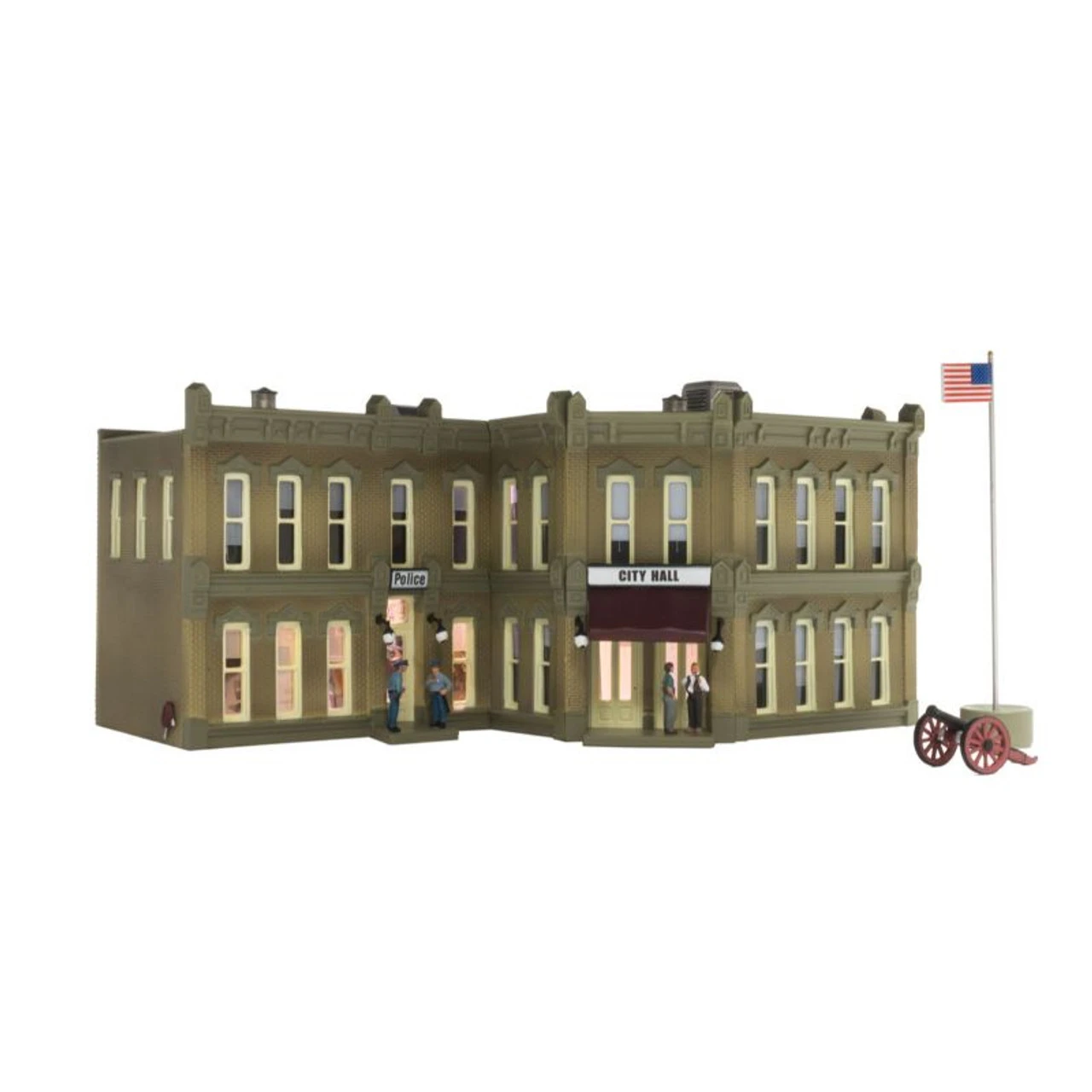 Woodland Scenics 5030 - Built & Ready Municipal Building - HO Scale 3 Woodland Scenics 5030 - Built & Ready Municipal Building - HO Scale