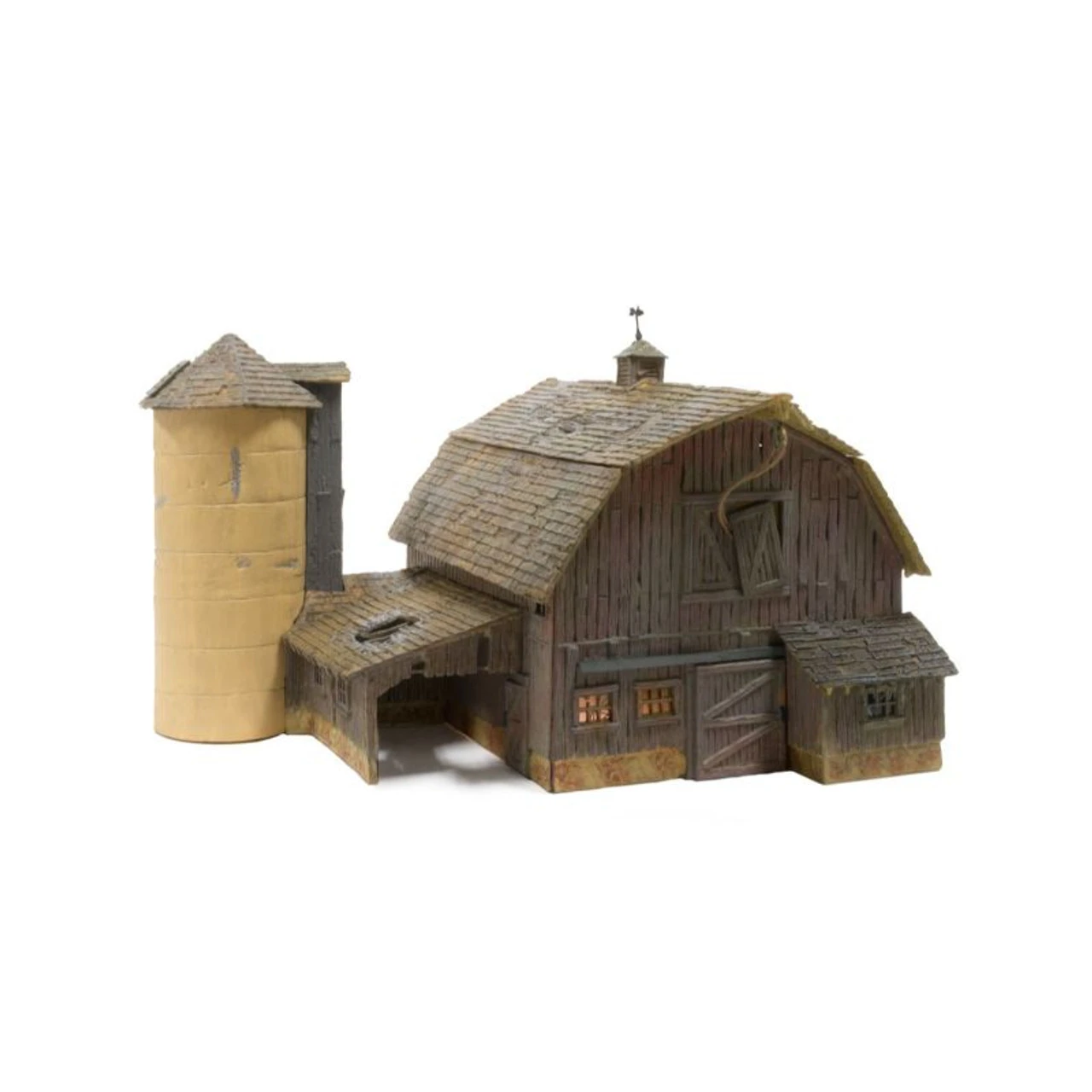 Woodland Scenics 5038 - Built & Ready Old Weathered Barn - HO Scale 3 Woodland Scenics 5038 - Built & Ready Old Weathered Barn - HO Scale