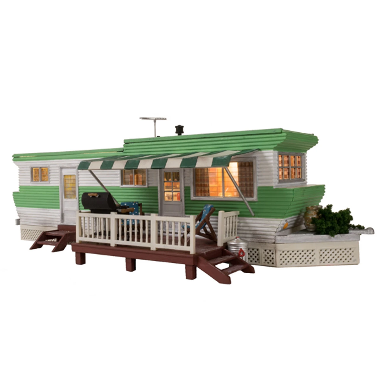 Woodland Scenics #5060 - Grillin And Chillin Trailer - HO Scale 3 Woodland Scenics #5060 - Grillin And Chillin Trailer - HO Scale