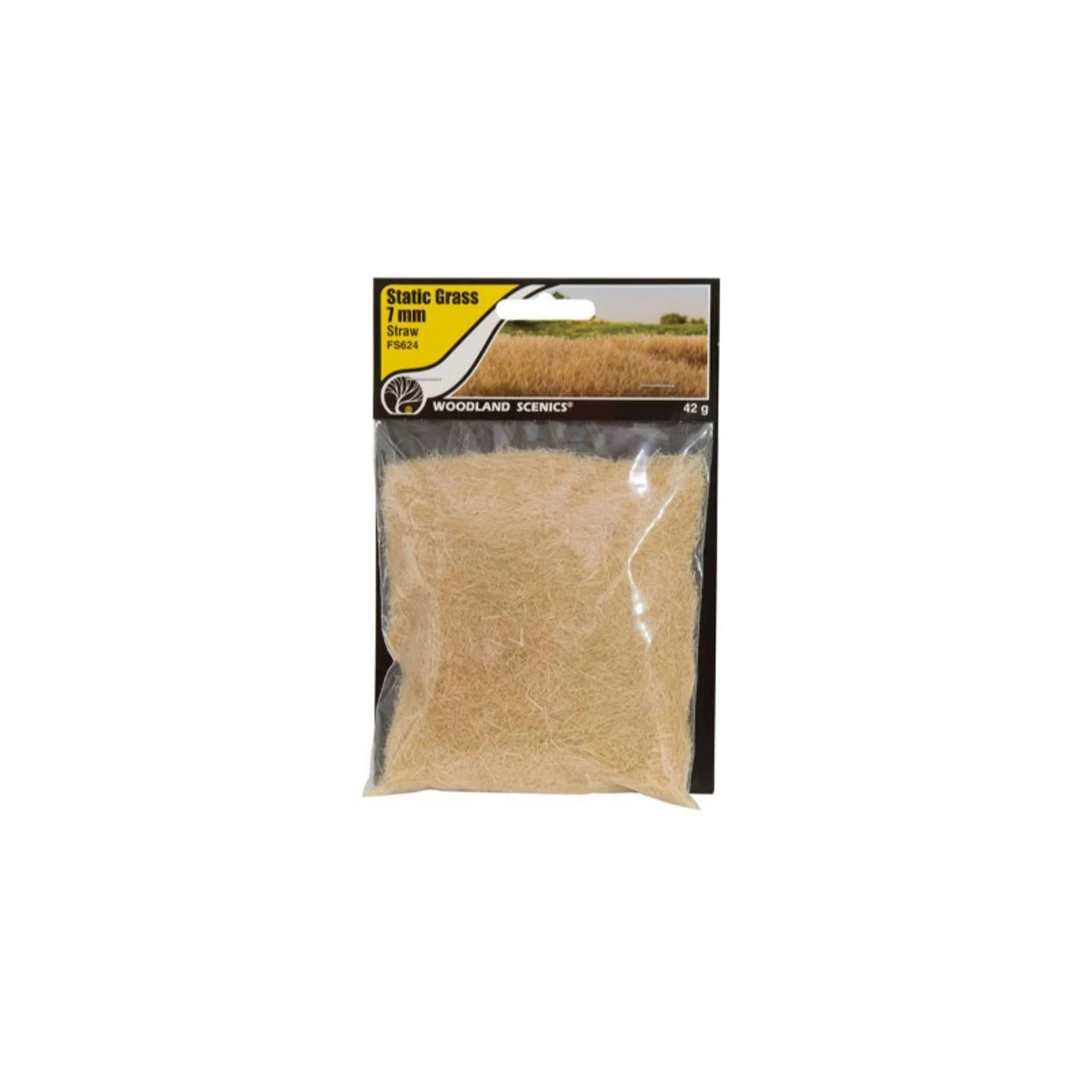 Woodland Scenics 624 - Static Grass Straw 7mm 3 Woodland Scenics 624 - Static Grass Straw 7mm